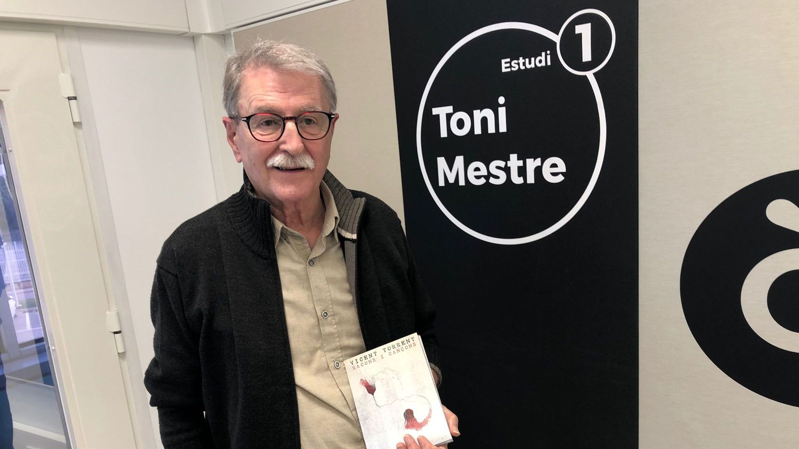 Vicent Torrent en la seua visita a Les notícies del matí d'À Punt