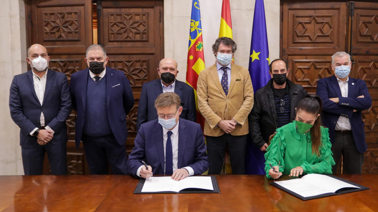 Puig i Mollà, aquest dimarts, amb els regants