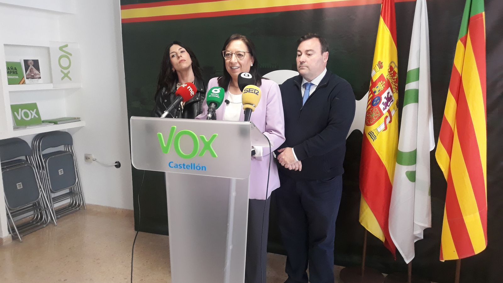 La presidenta de les Corts i de Vox Castelló, Llanos Massó