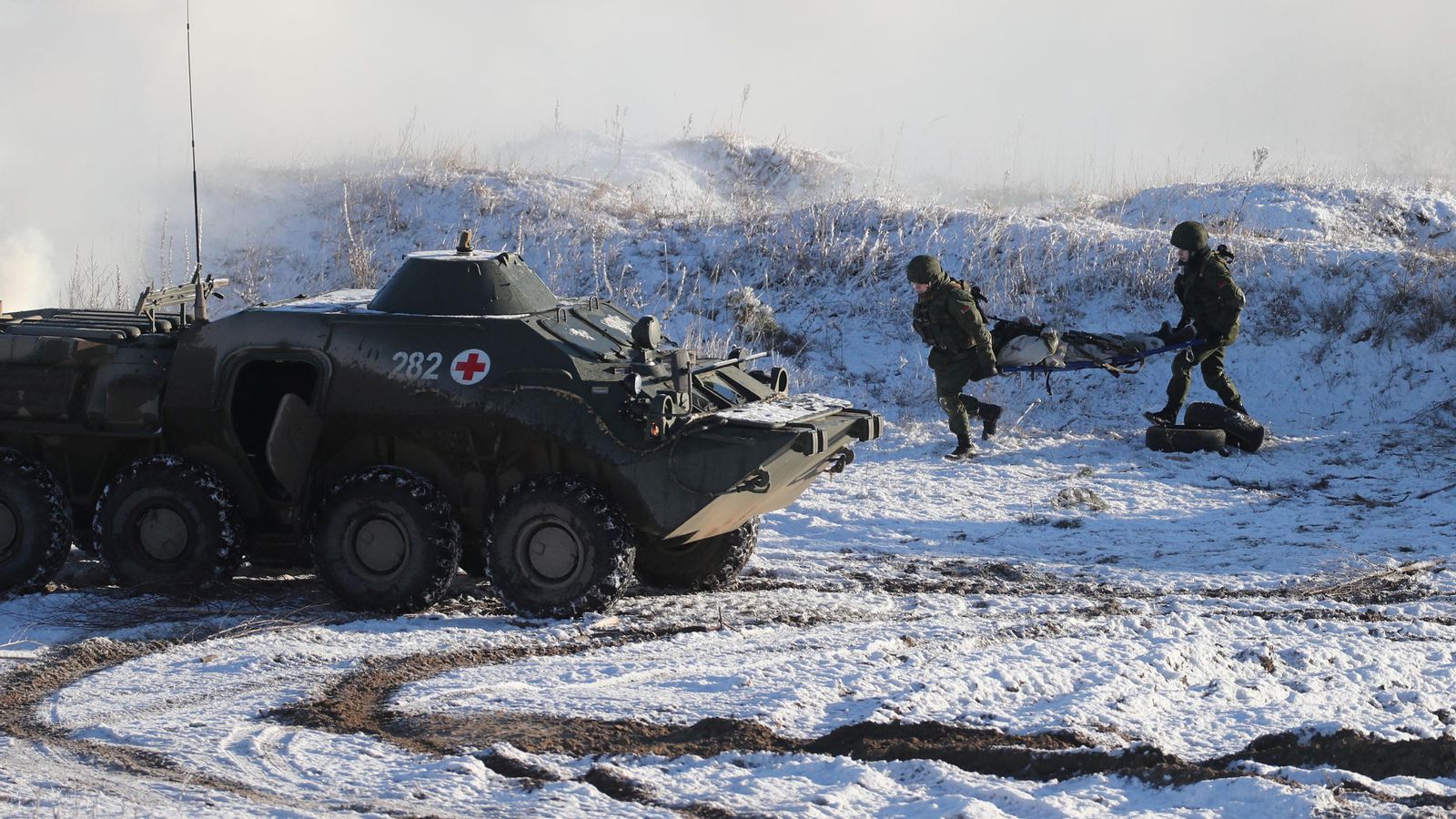 Les forces armades de Rússia i Bielorússia fan exercicis conjunts a la regió de Grodno (Bielorússia)