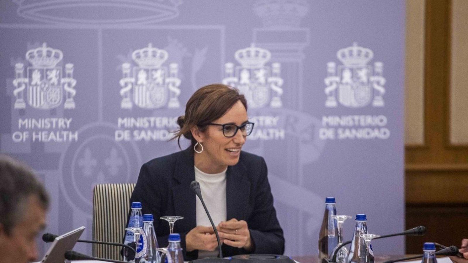 La ministra de Sanitat, Mónica García La ministra de Sanitat, Mónica García