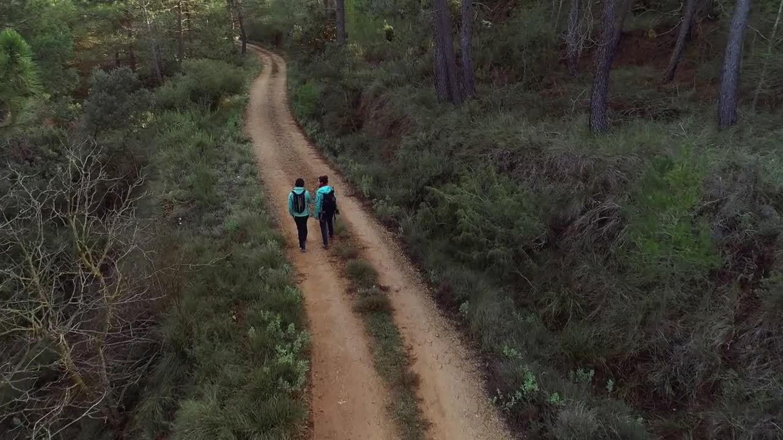 19.11.2019 | Rutes amb Carles Ferris, president Federació Valenciana Muntanyisme, i l\'alpinista Rosa Real