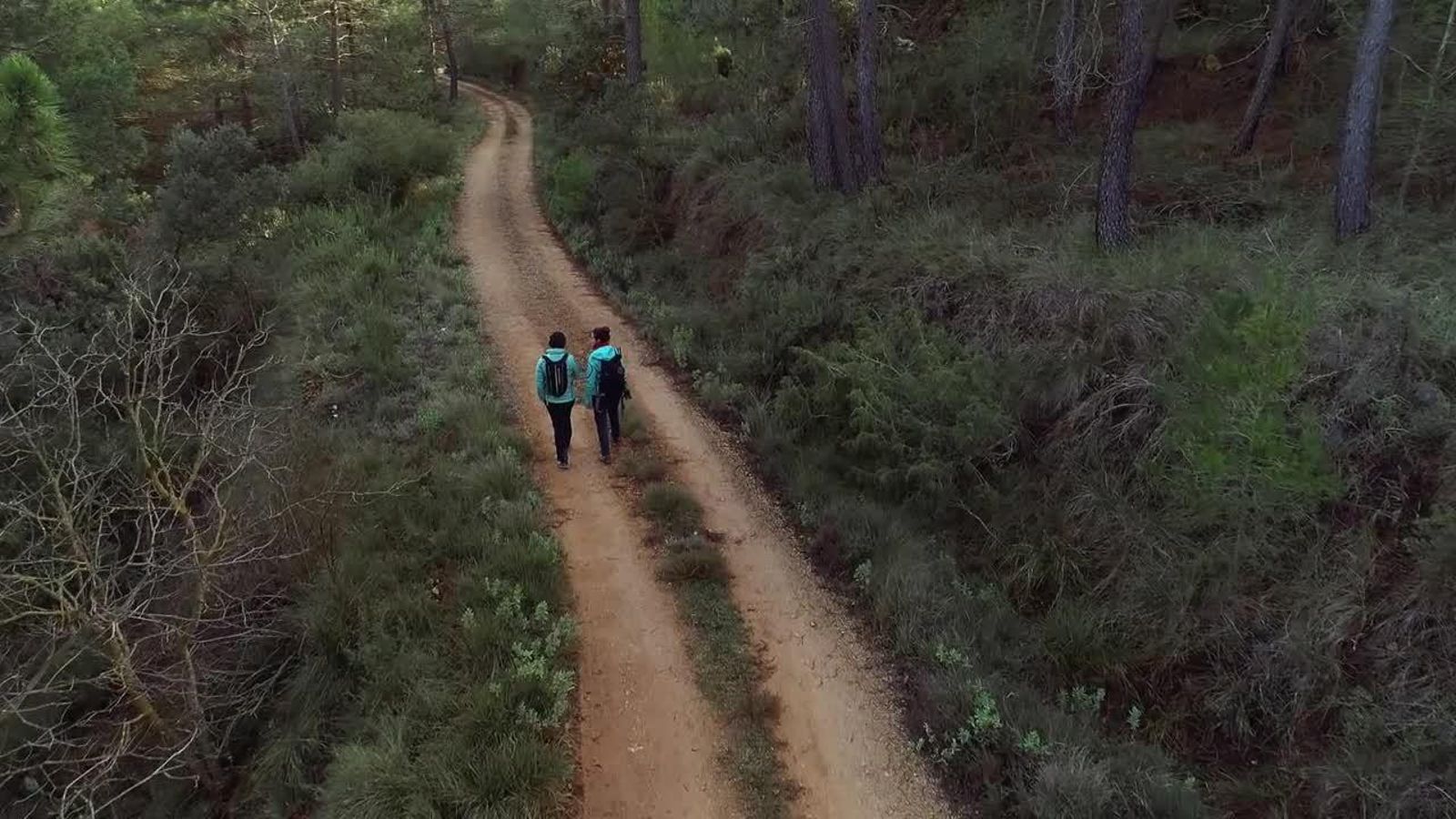 19.11.2019 | Rutes amb Carles Ferris, president Federació Valenciana Muntanyisme, i l\'alpinista Rosa Real