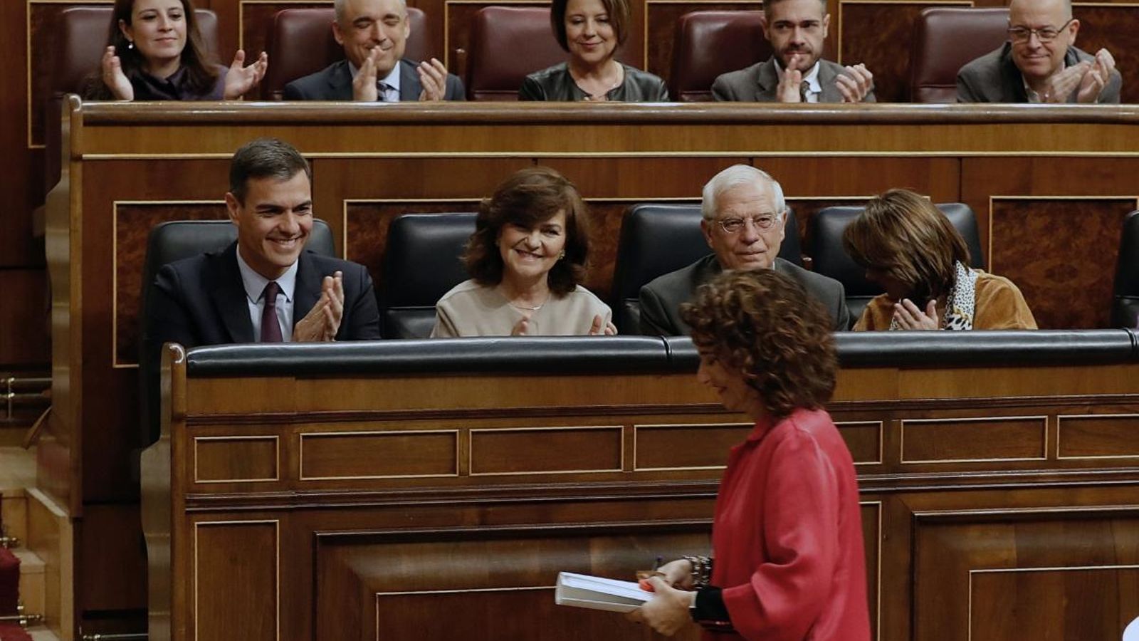 Montero ha defensat en el ple del Congrés els pressupostos generals de l'Estat