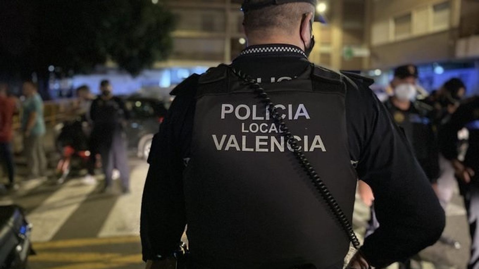 Un agent de la Policia Local de València