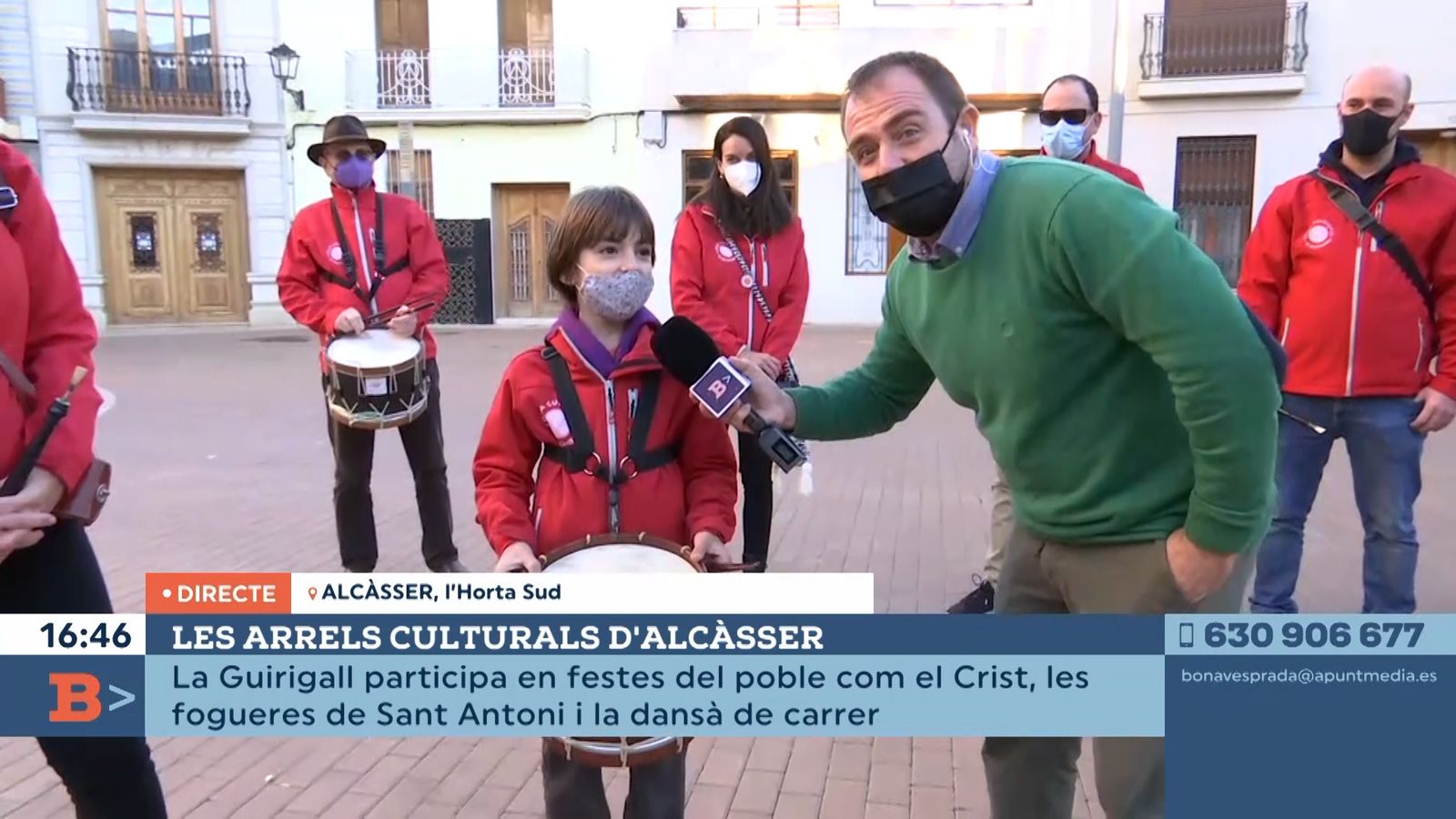 26.11.2021 | Colla Guirigall tocant a la plaça