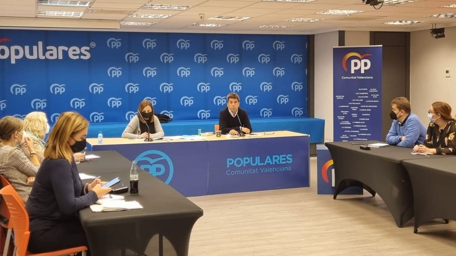 Reunió del comité de direcció del Partit Popular de la Comunitat Valenciana
