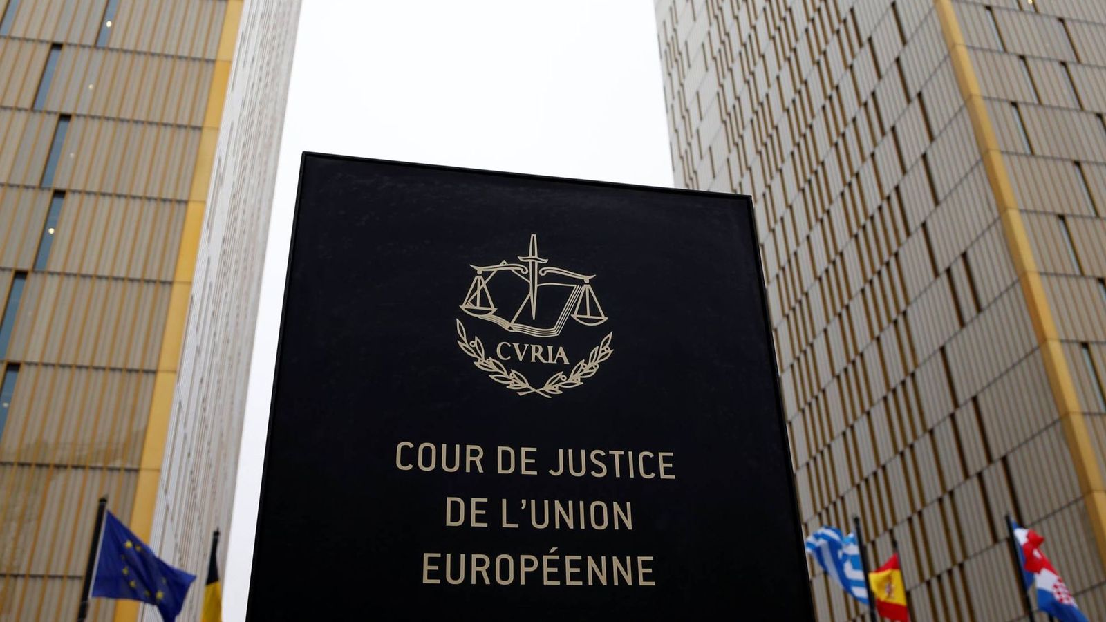 Tribunal de Justícia de la Unió Europea a Luxemburg.