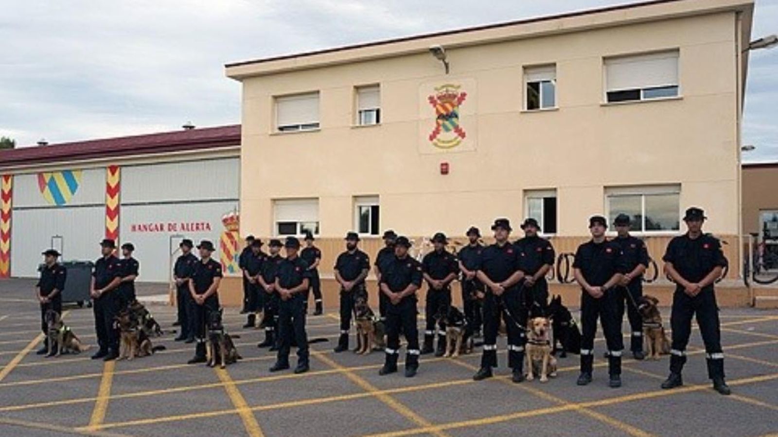 La base de Bétera en una imatge d'arxiu