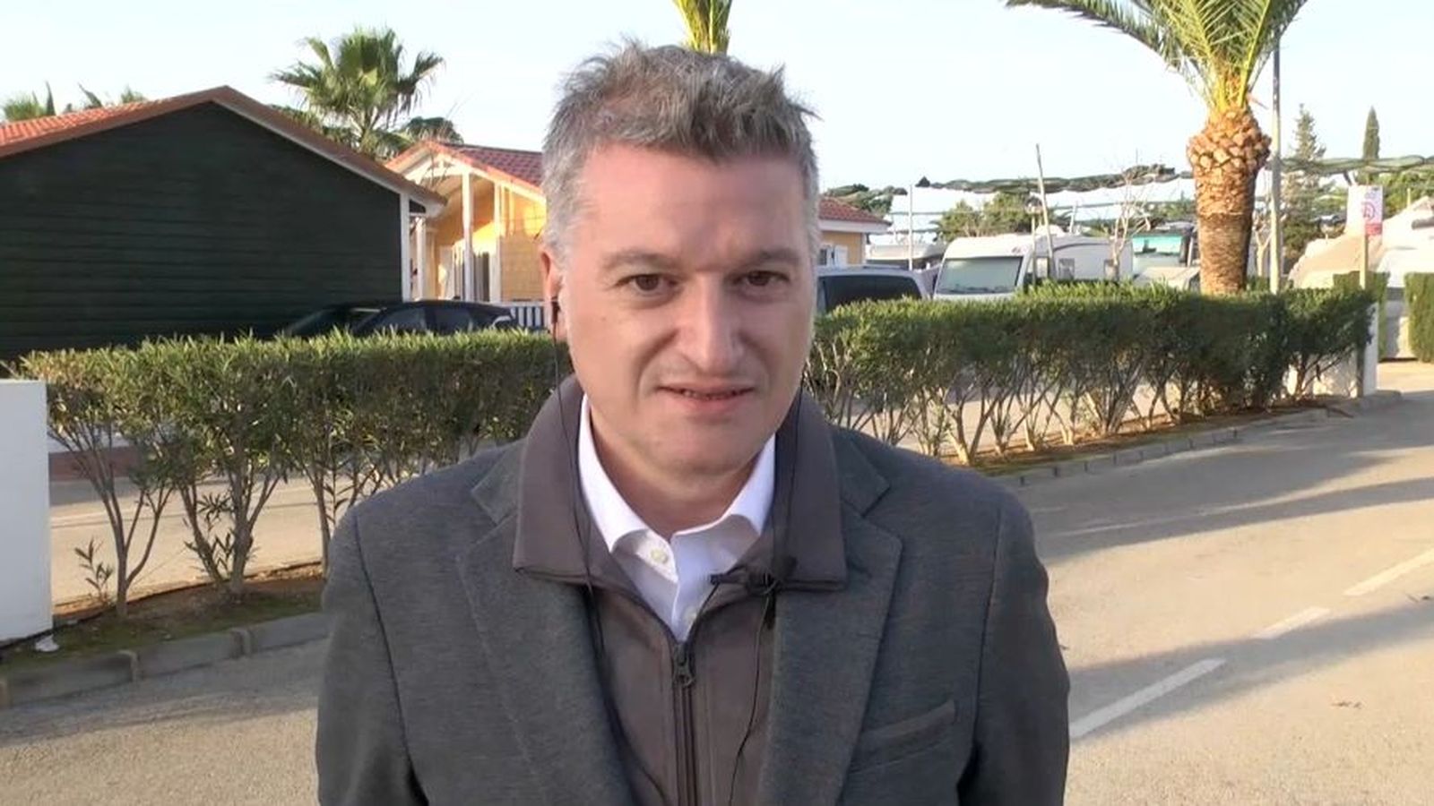 El vicepresident de l’Associació de Càmpings d’Alacant i tresorer de la FCCV, Raimundo Martín, a 'Les notícies del matí'