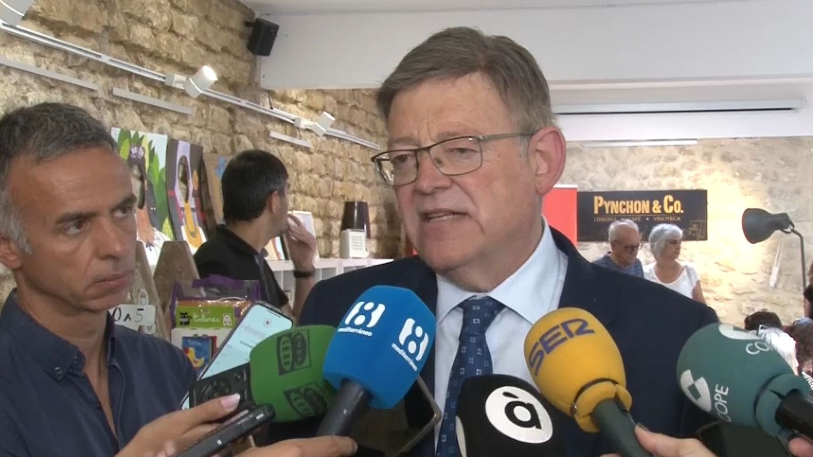 Ximo Puig, en declaracions als mitjans de comunicació aquest divendres a Alacant