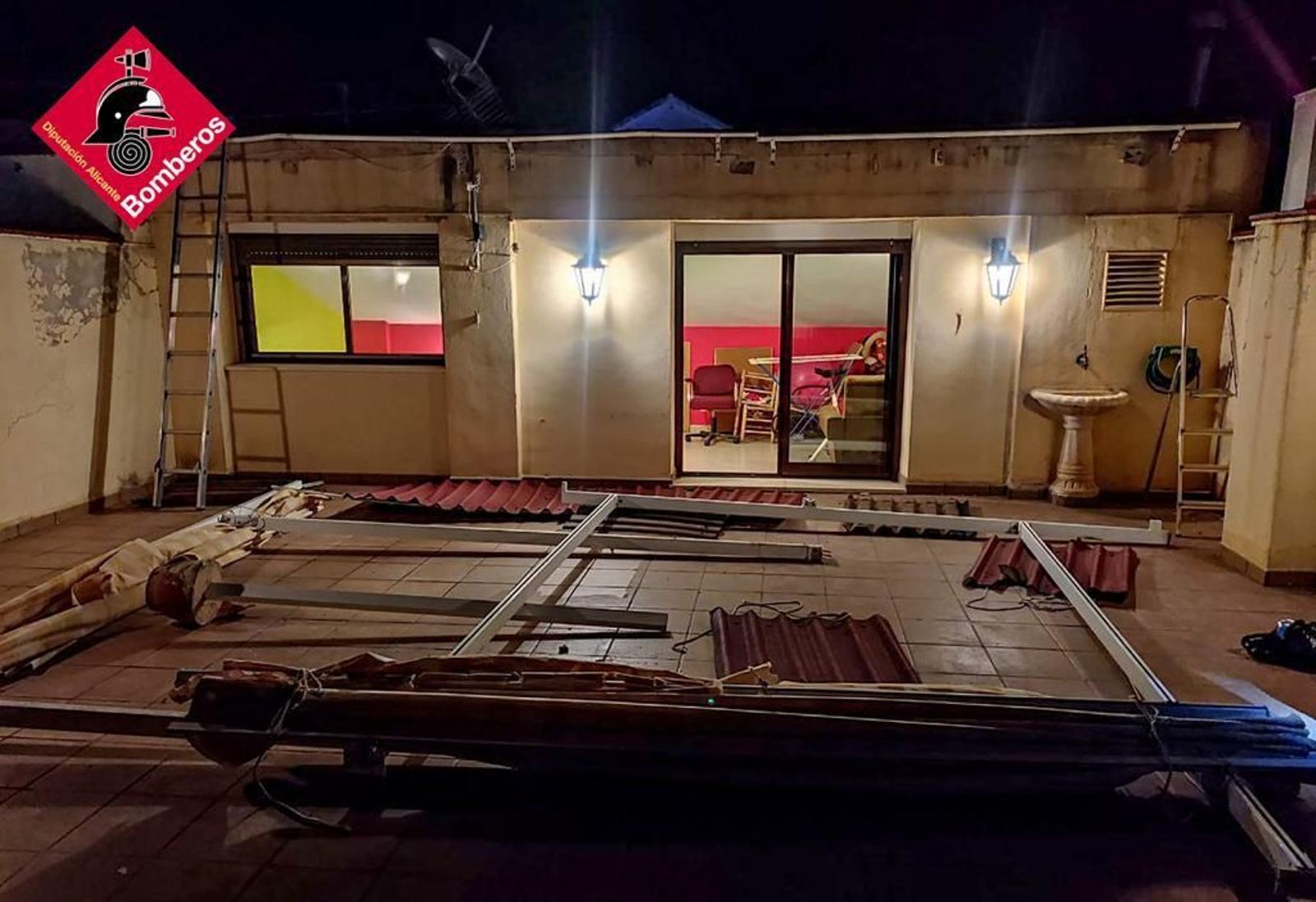 Diversos pobles de la província d'Alacant han patit desperfectes