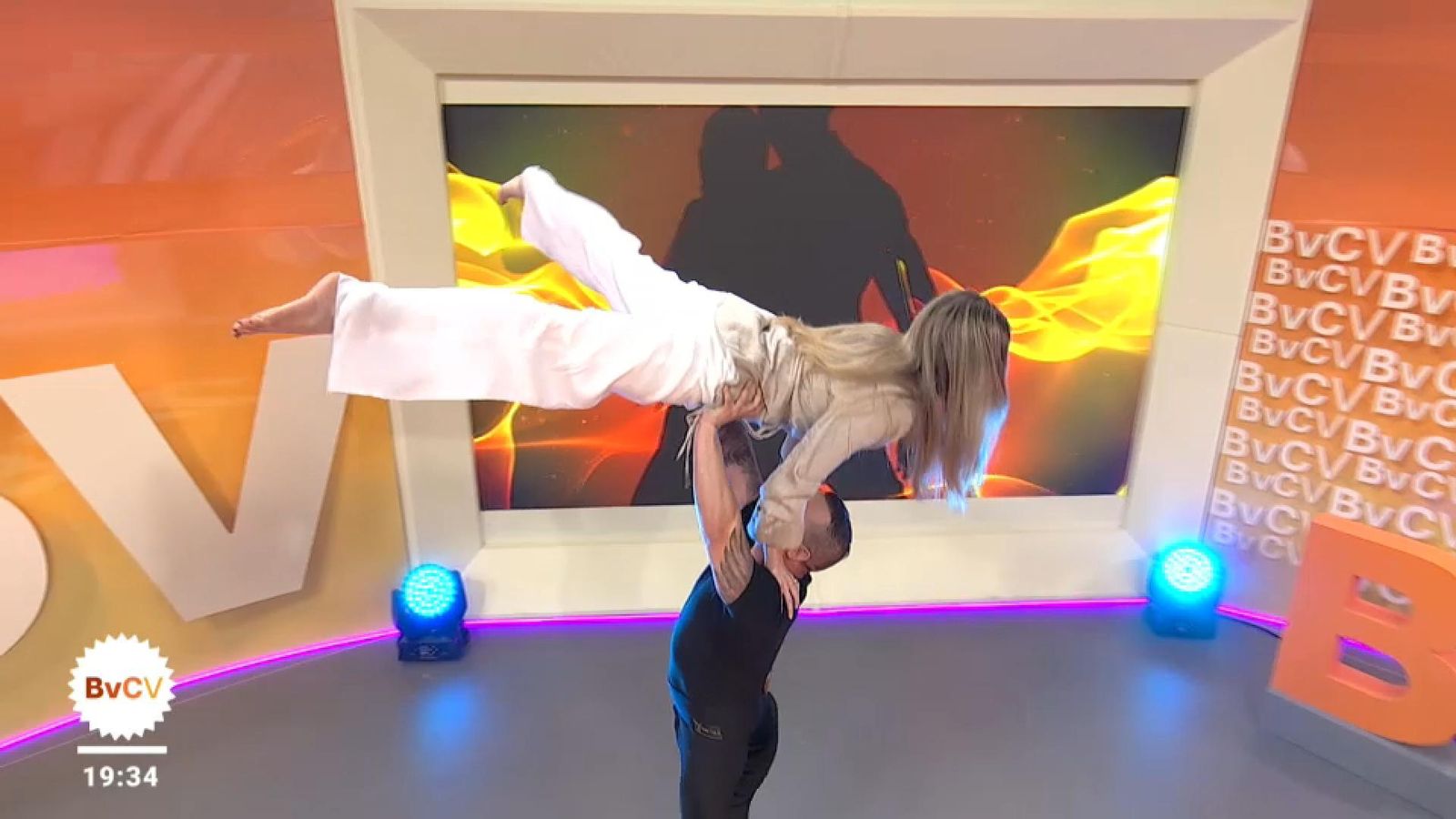 Àlex Blanquer fa realitat el somni de recrear el famós salt de 'Dirty Dancing'