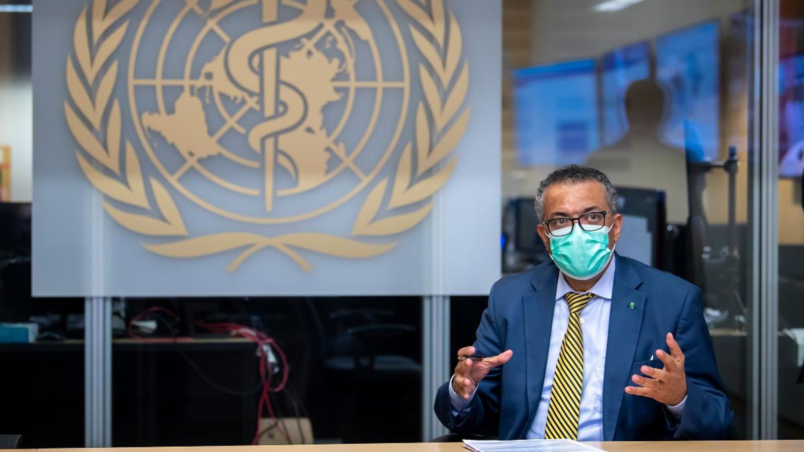 El director general de l'Organització Mundial de la Salut, Tedros Adhanom Ghebreyesus, en una imatge d'arxiu El director general de l'Organització Mundial de la Salut, Tedros Adhanom Ghebreyesus, en una imatge d'arxiu