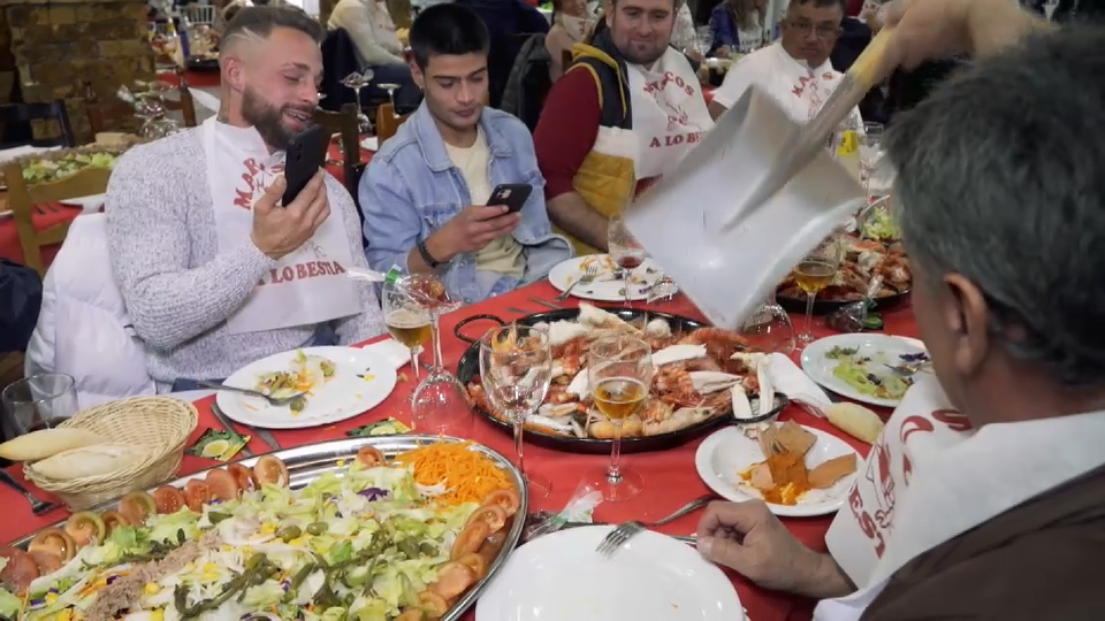 Així serveixen el marisc en aquest restaurant murcià