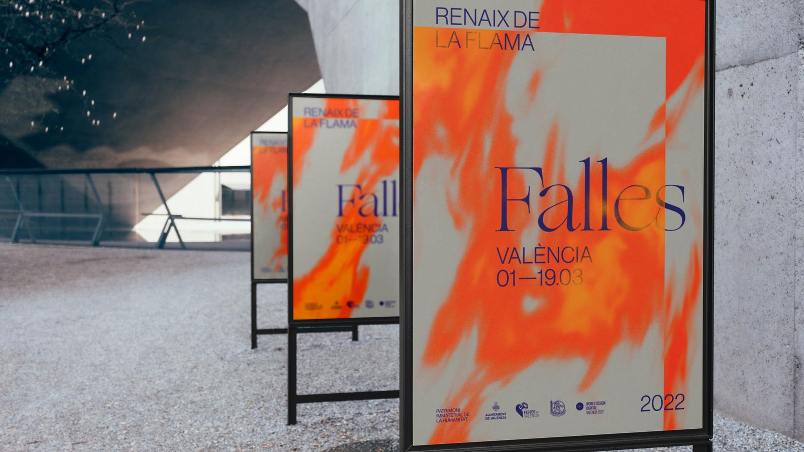 Cartel per a les Falles 2022