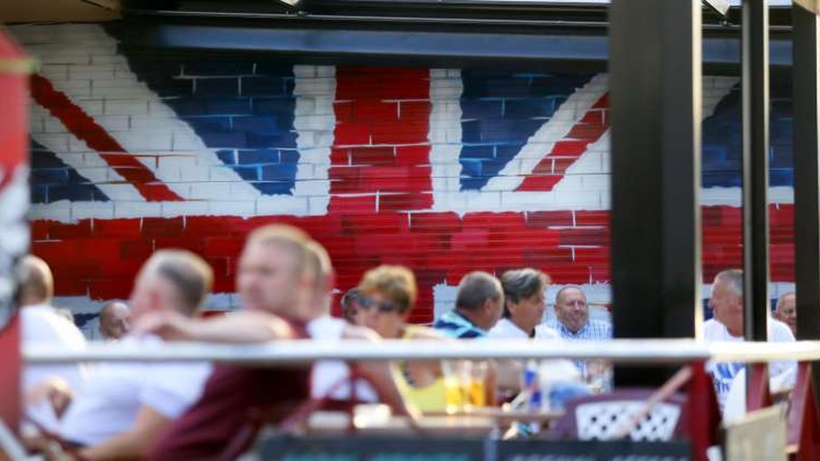 Britànics en Benidorm