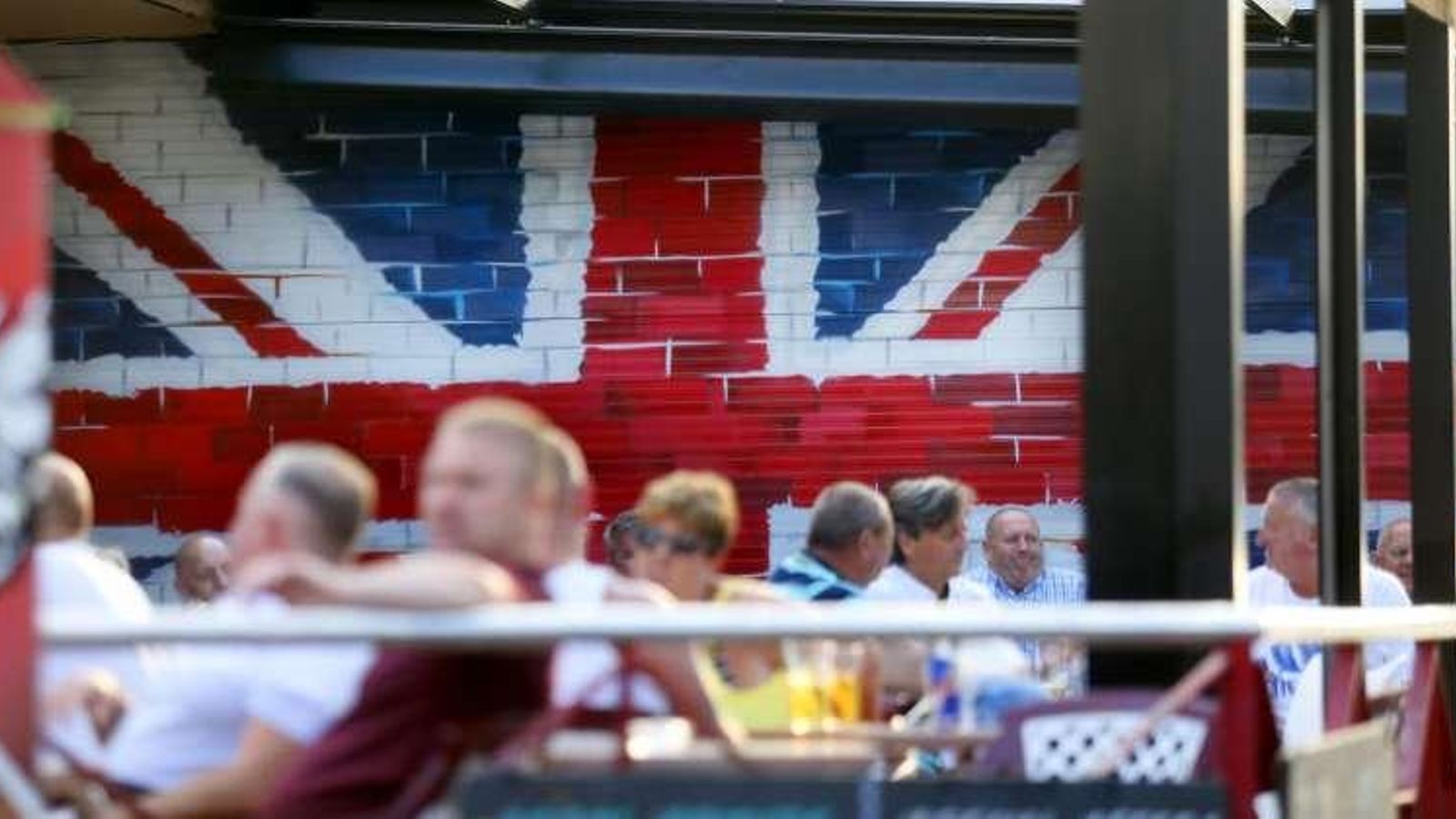 Britànics en Benidorm