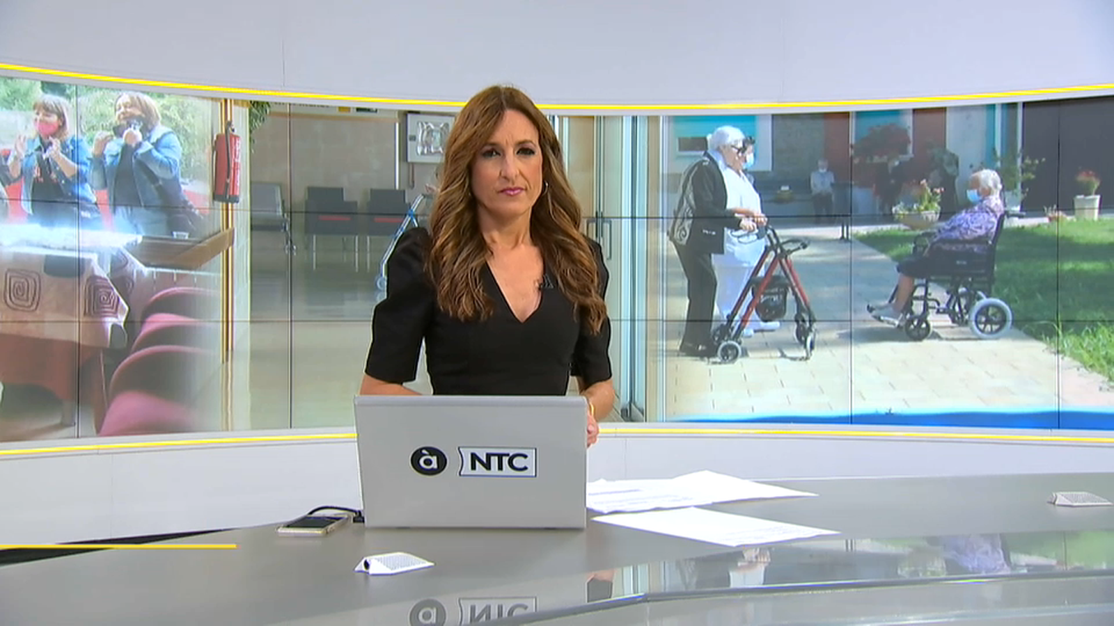 Rosa Romero, presentadora del NTC Nit