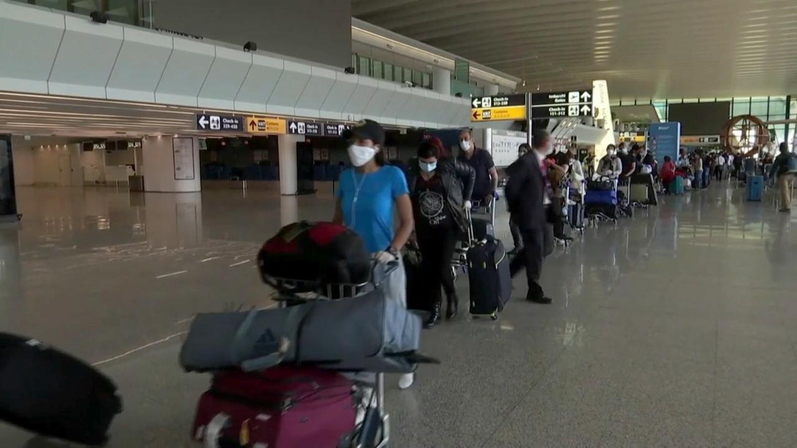 La majoria dels països Schengen recomanen no viatjar a Espanya