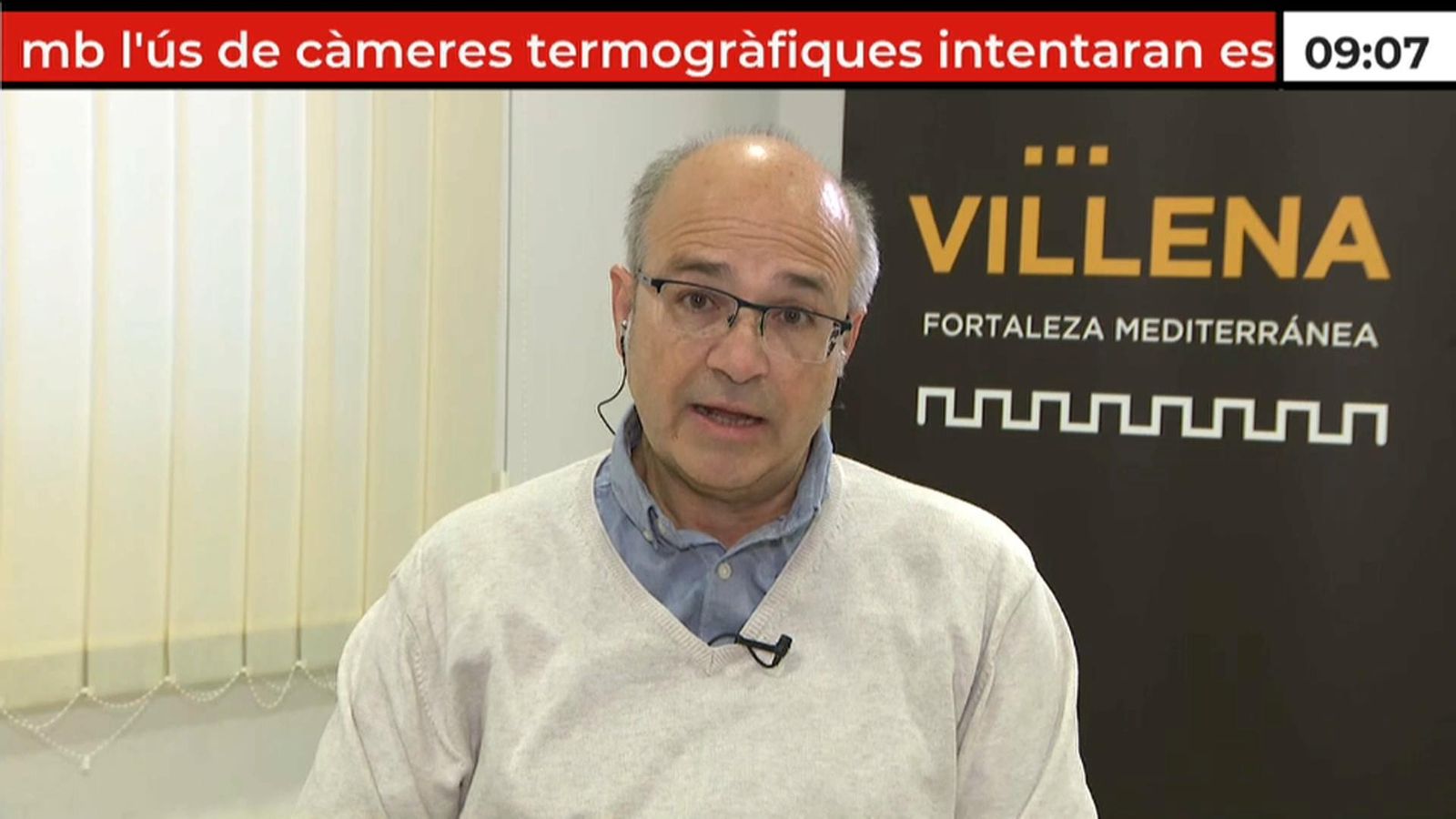 Francisco Javier Esquembre en 'À Punt Notícies Matí'