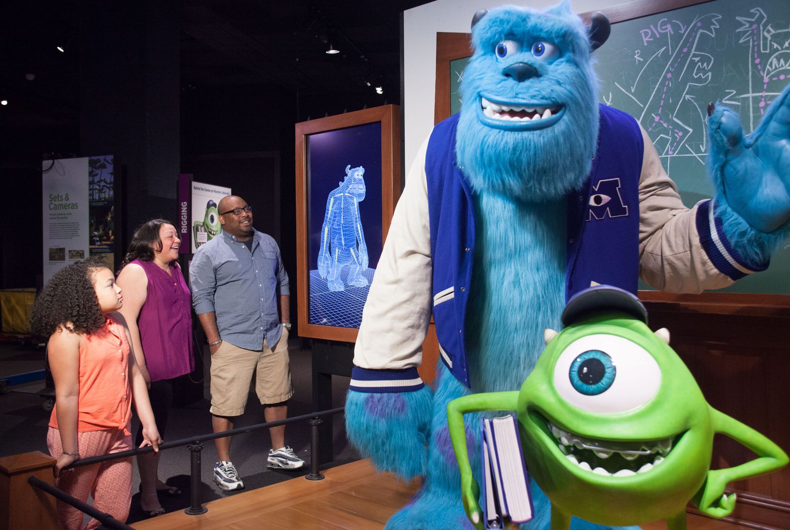 Figures de Sulley i Mike, de Monstruos, S.A.