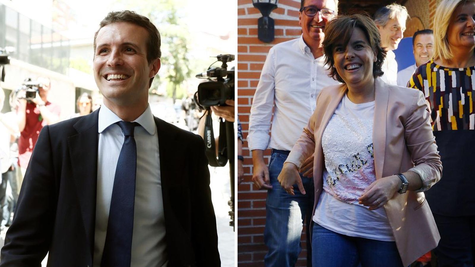Les dues candidatures tanquen campanya a Madrid.