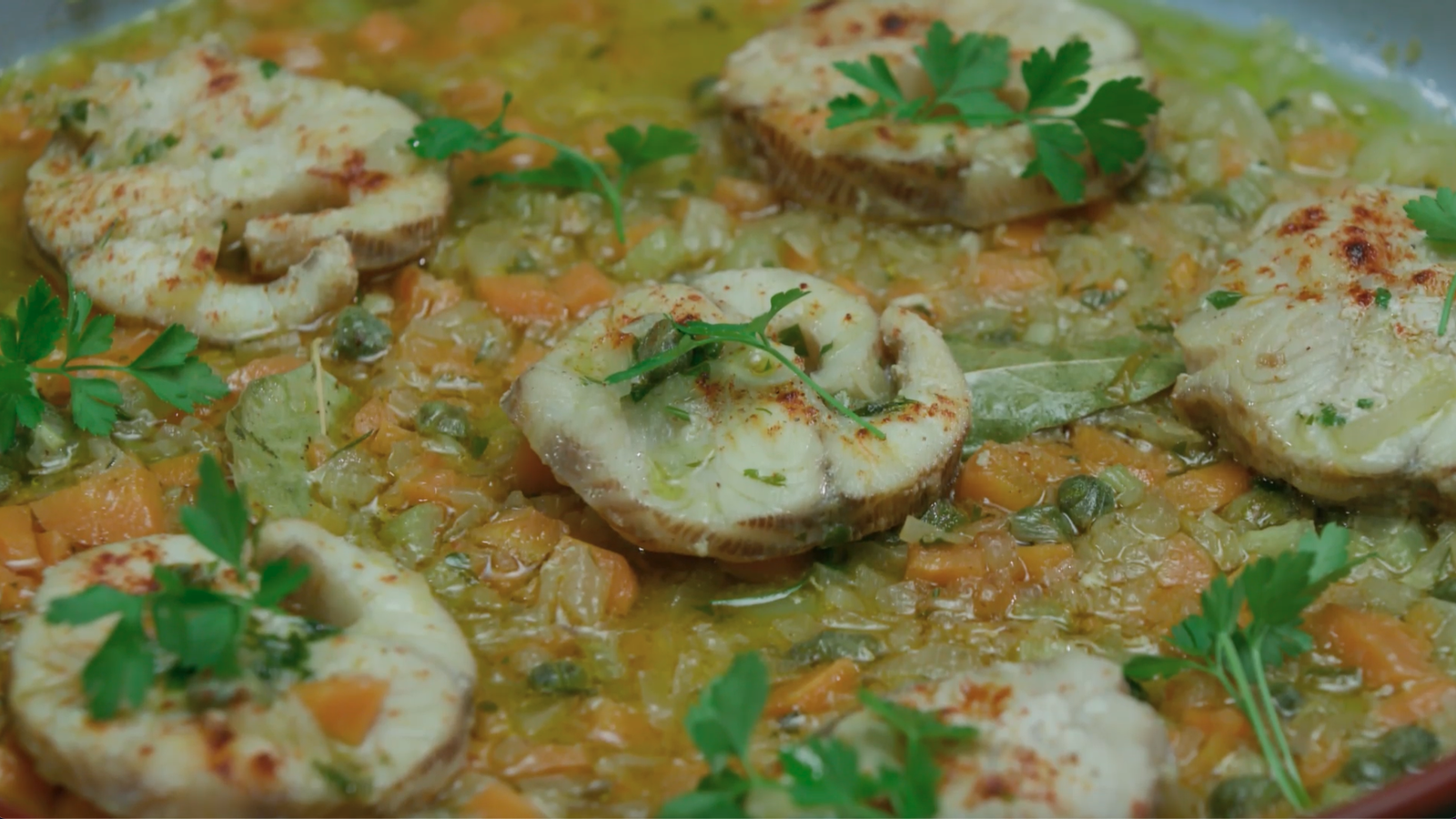 Mussola en salsa