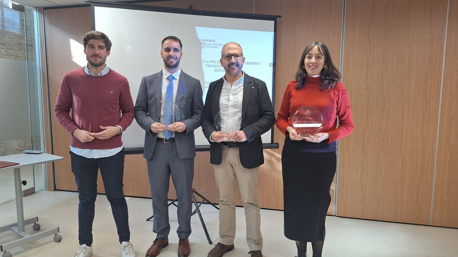 Acte d'entrega dels premis a l'Espai Ribes del Parc Central de València