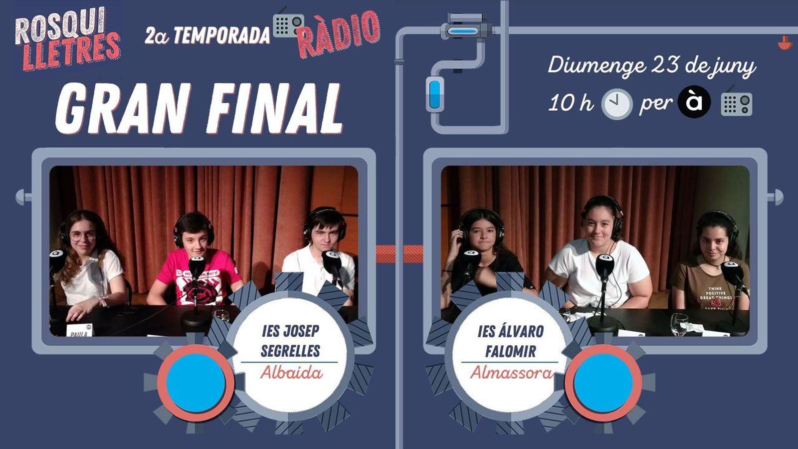 23.06.2019 | Final entre l'IES Josep Segrelles (Albaida) i l’IES Álvaro Falomir (Almassora)