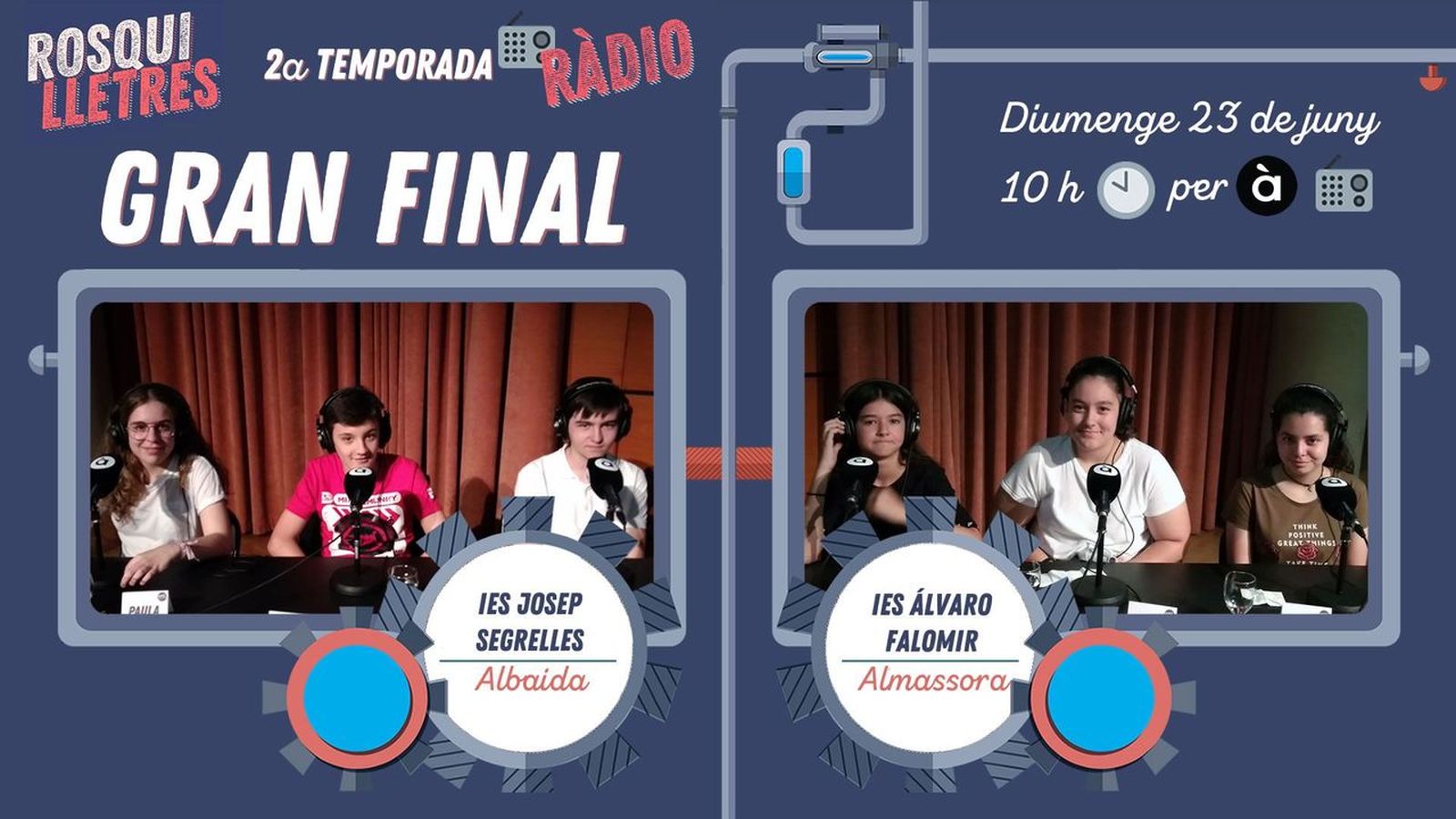 23.06.2019 | Final entre l'IES Josep Segrelles (Albaida) i l’IES Álvaro Falomir (Almassora)