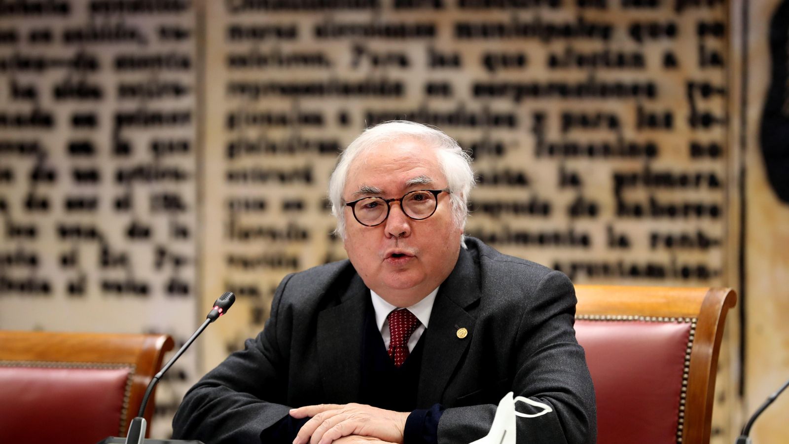 Manuel Castells, ministre d'Universitats
