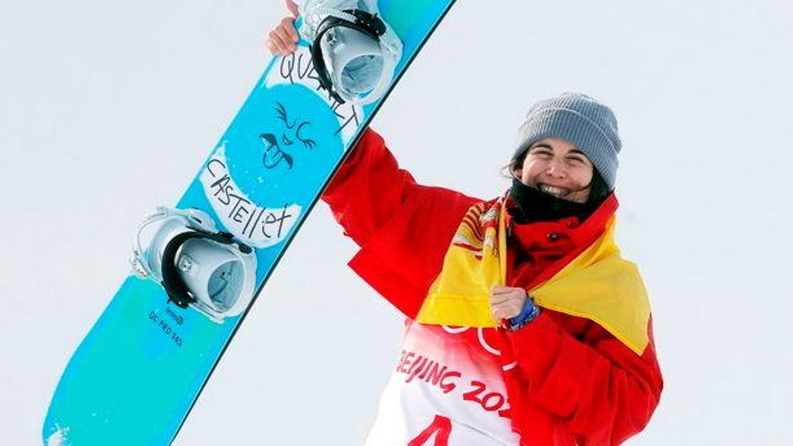 Queralt Castellet guanya la plata en halfpipe