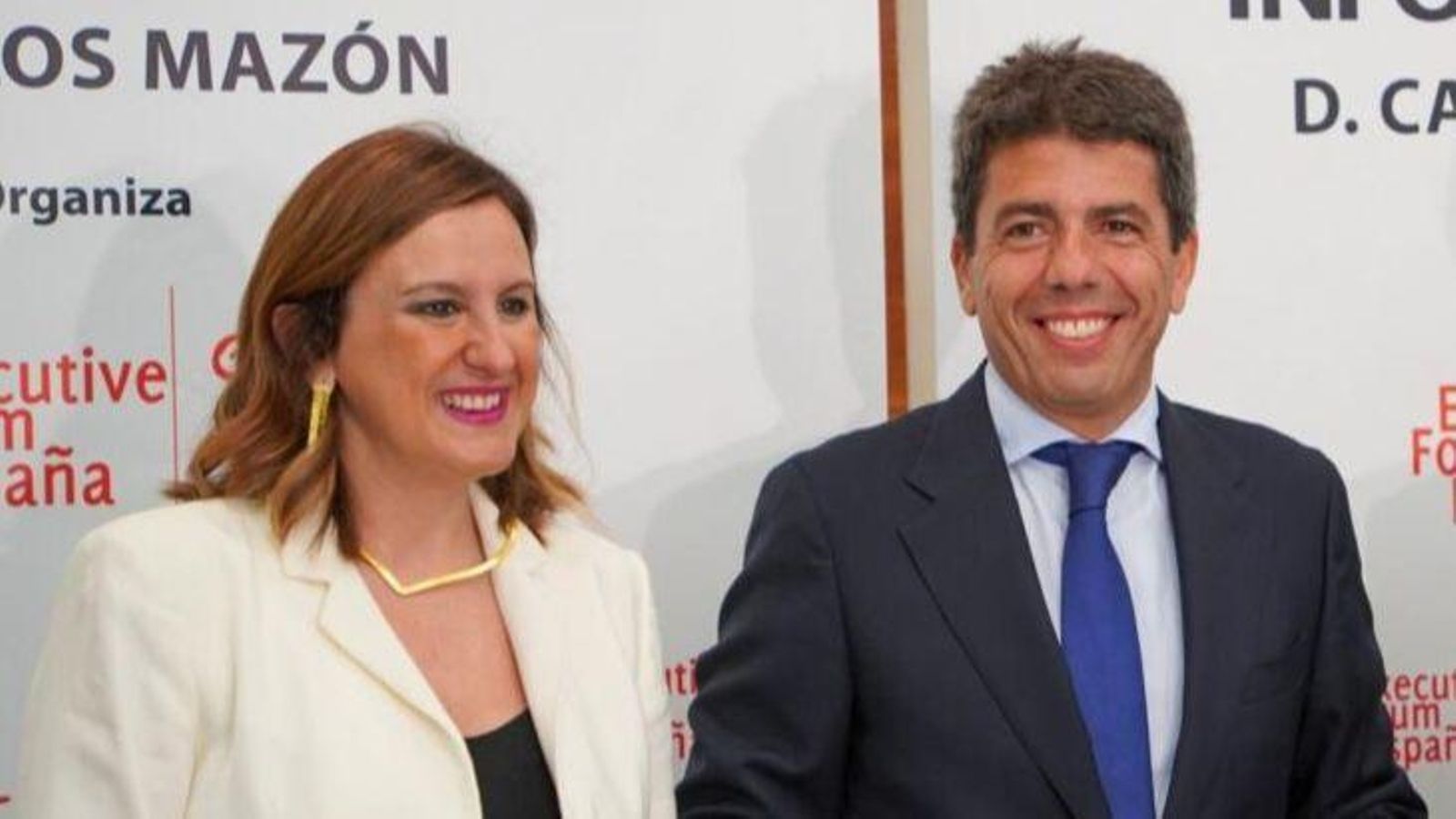 María José Catalá i Carlos Mazón aquest divendres en l'Executive Forum España