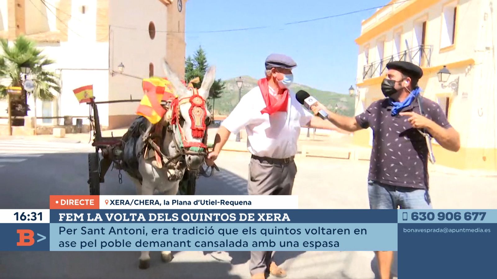 15.07.2021 | Fem la volta dels quintos de Xera