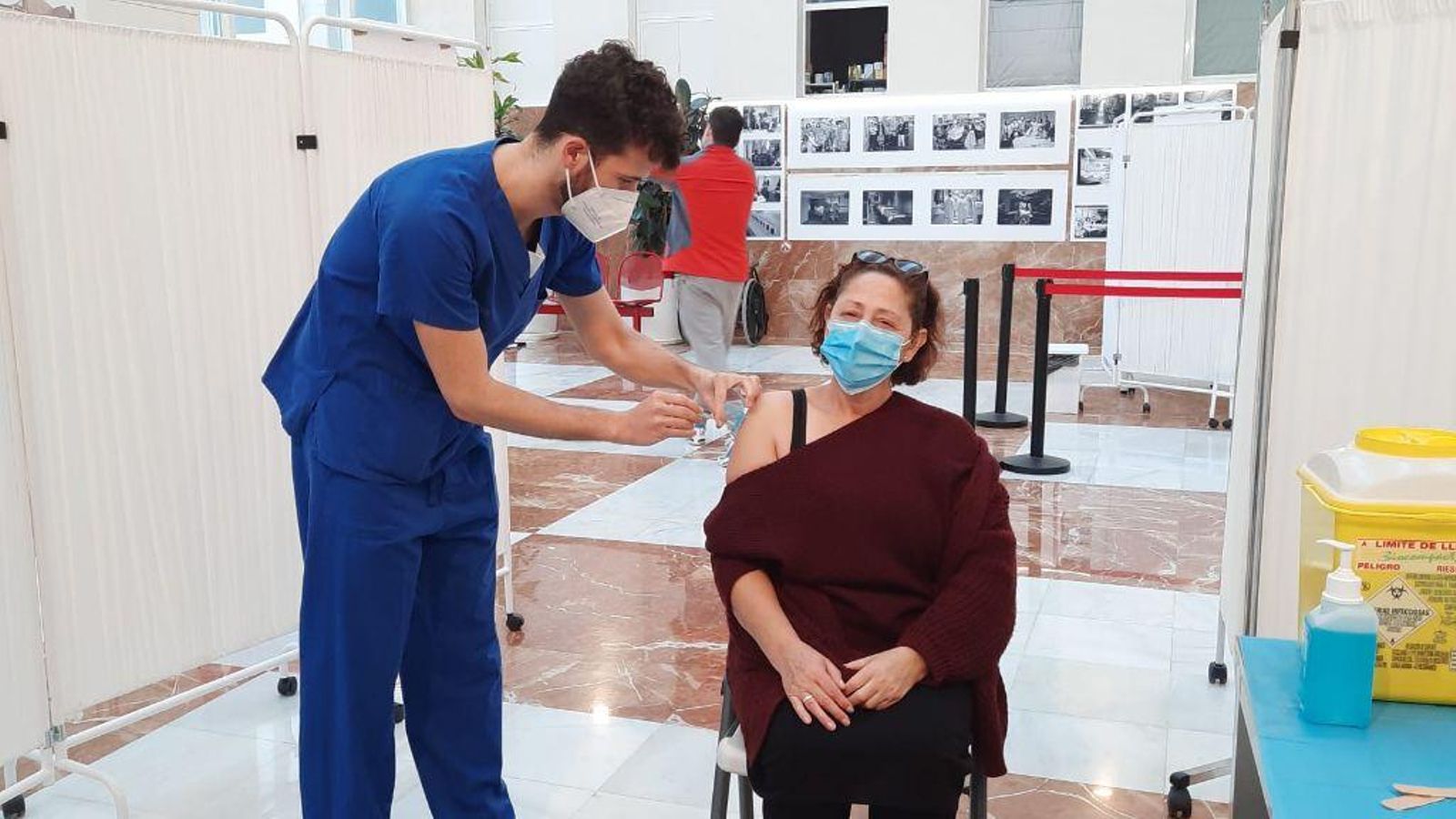 Imatge d'arxiu d'una jornada de vacunació