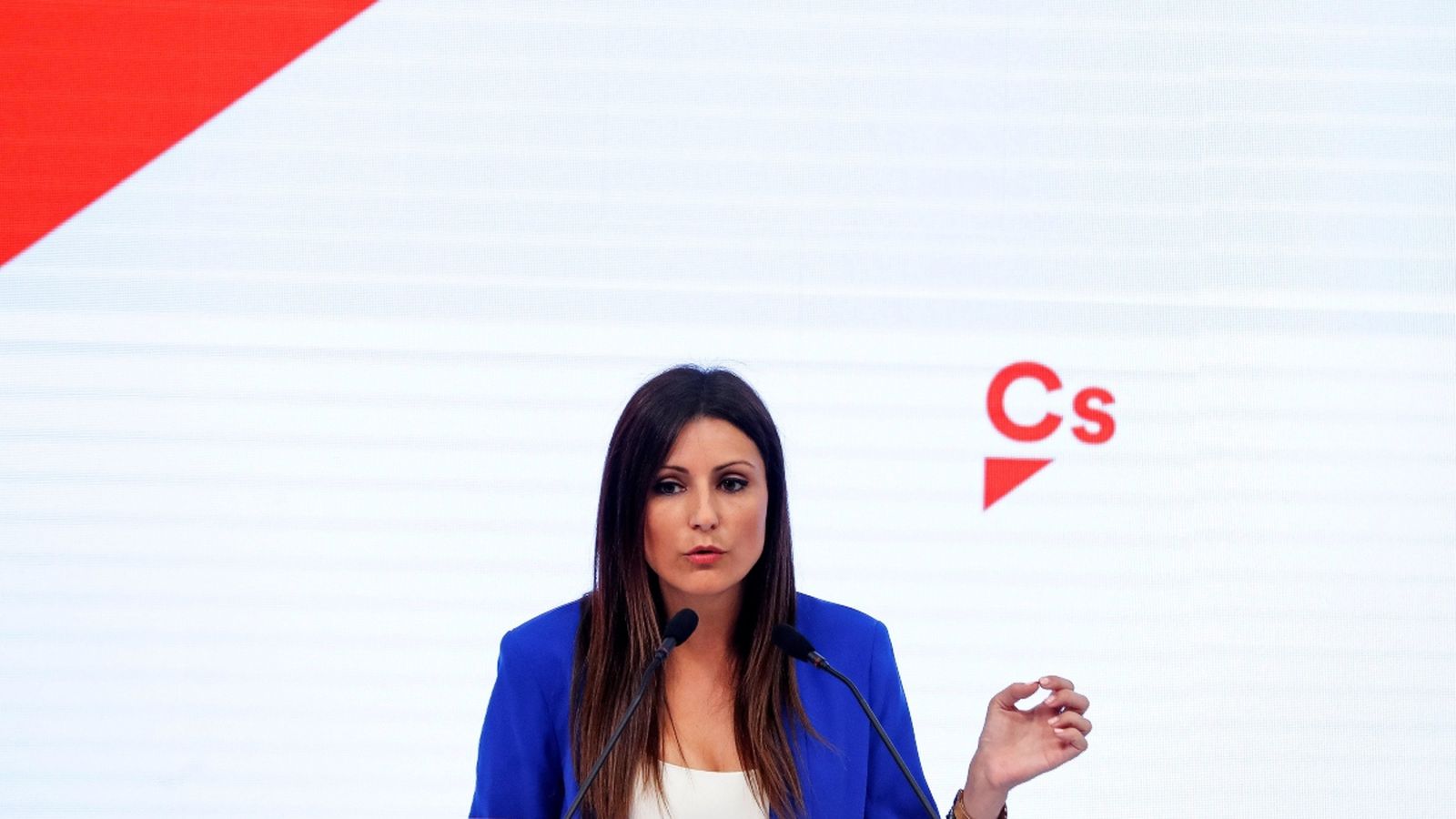 La portaveu nacional de Ciutadans, Lorena Roldán, aquest dilluns