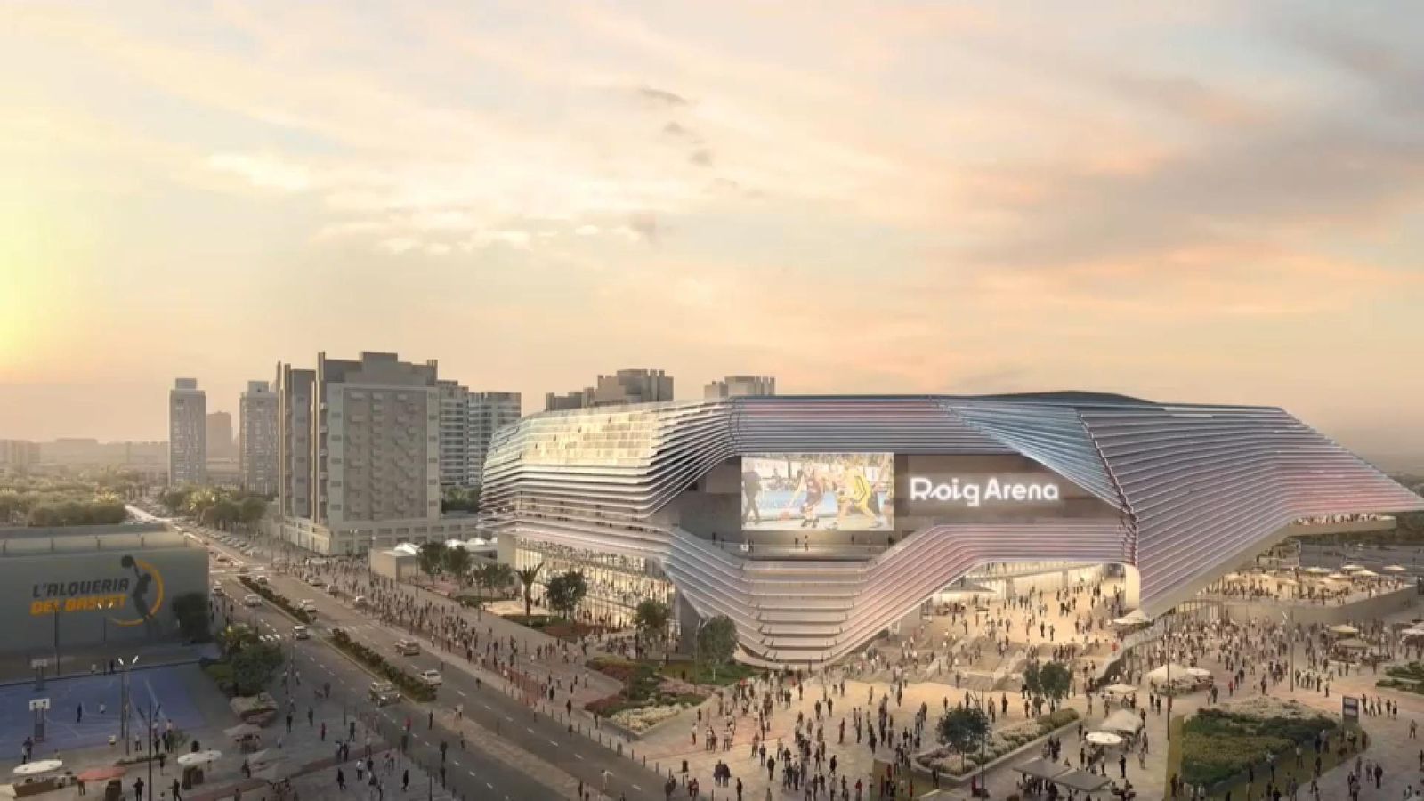 Imatge del futur Roig Arena