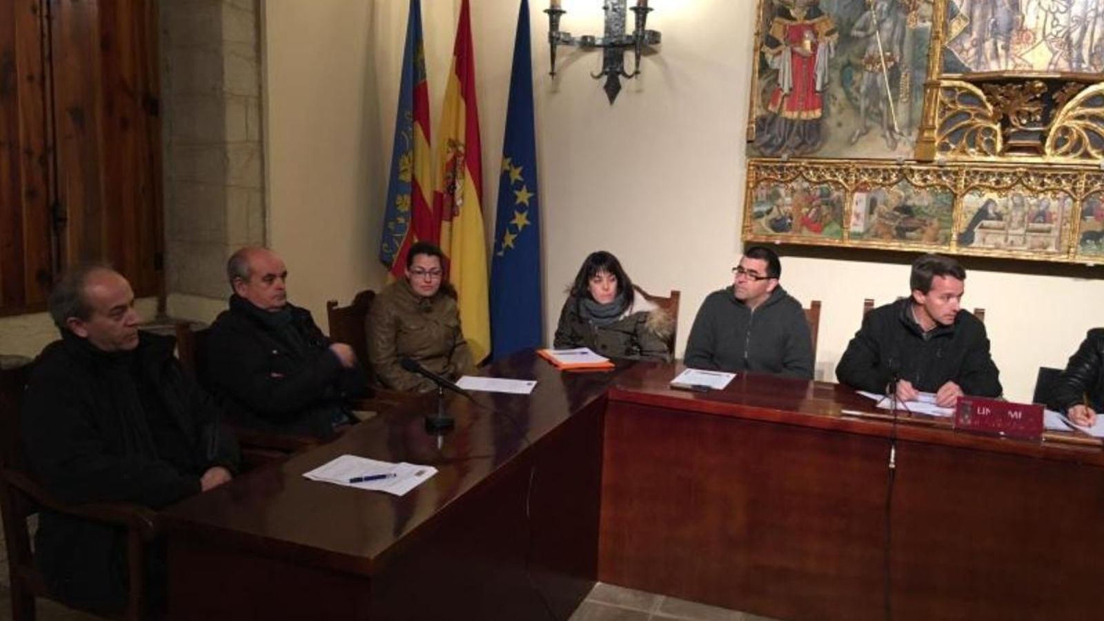 Vicente Marín Monfort i Alfonso Prades Alcón han presentat la dimissió en el ple ordinari