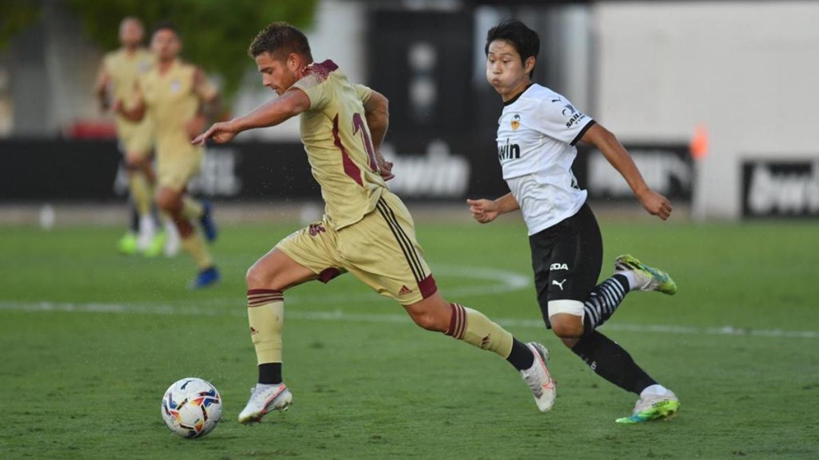 Kan-in Lee, protagonista del partit.