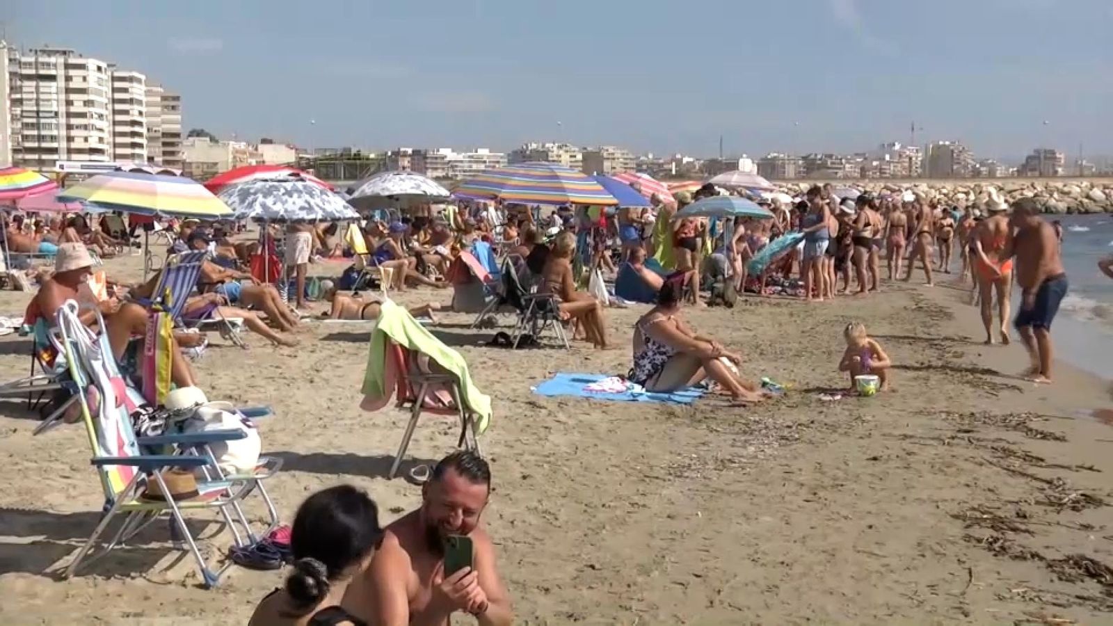 Dissabte d'octubre marcat per una calor anòmala a la Comnunitat Valenciana
