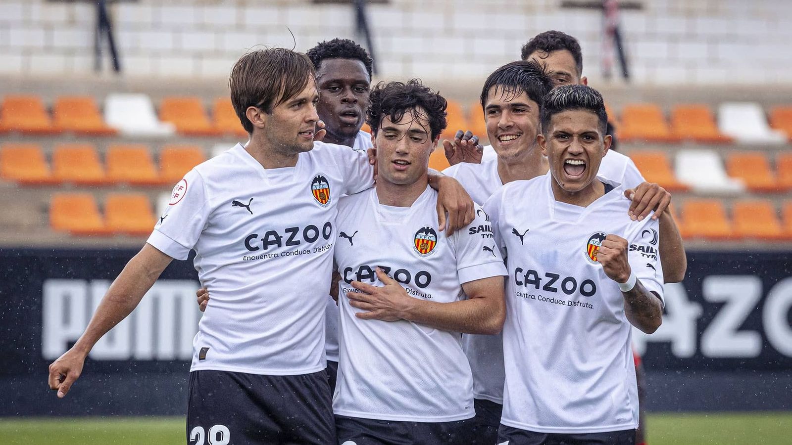 Imatge de la victòria del Mestalla sobre l'Ebre