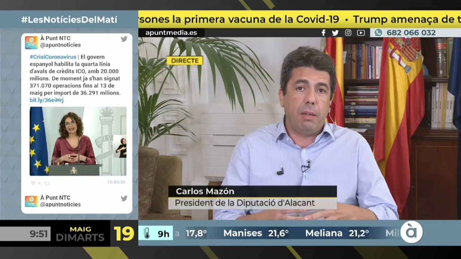 19.05.2020 | Entrevista NM Carlos Mazón