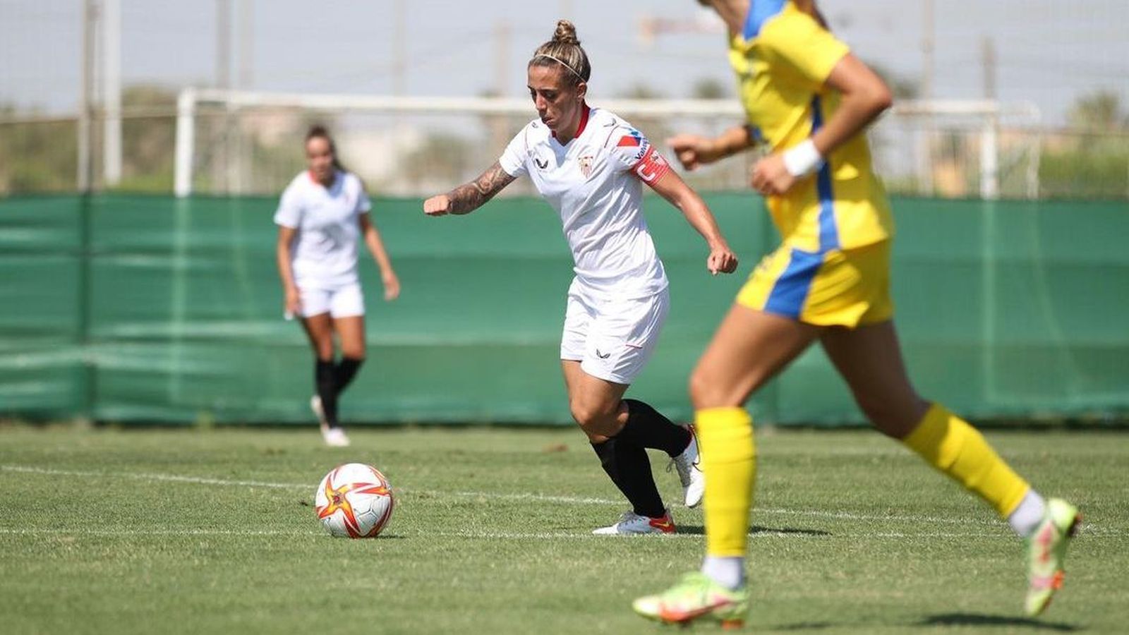 La jugadora del Sevilla, Nagore Calderón