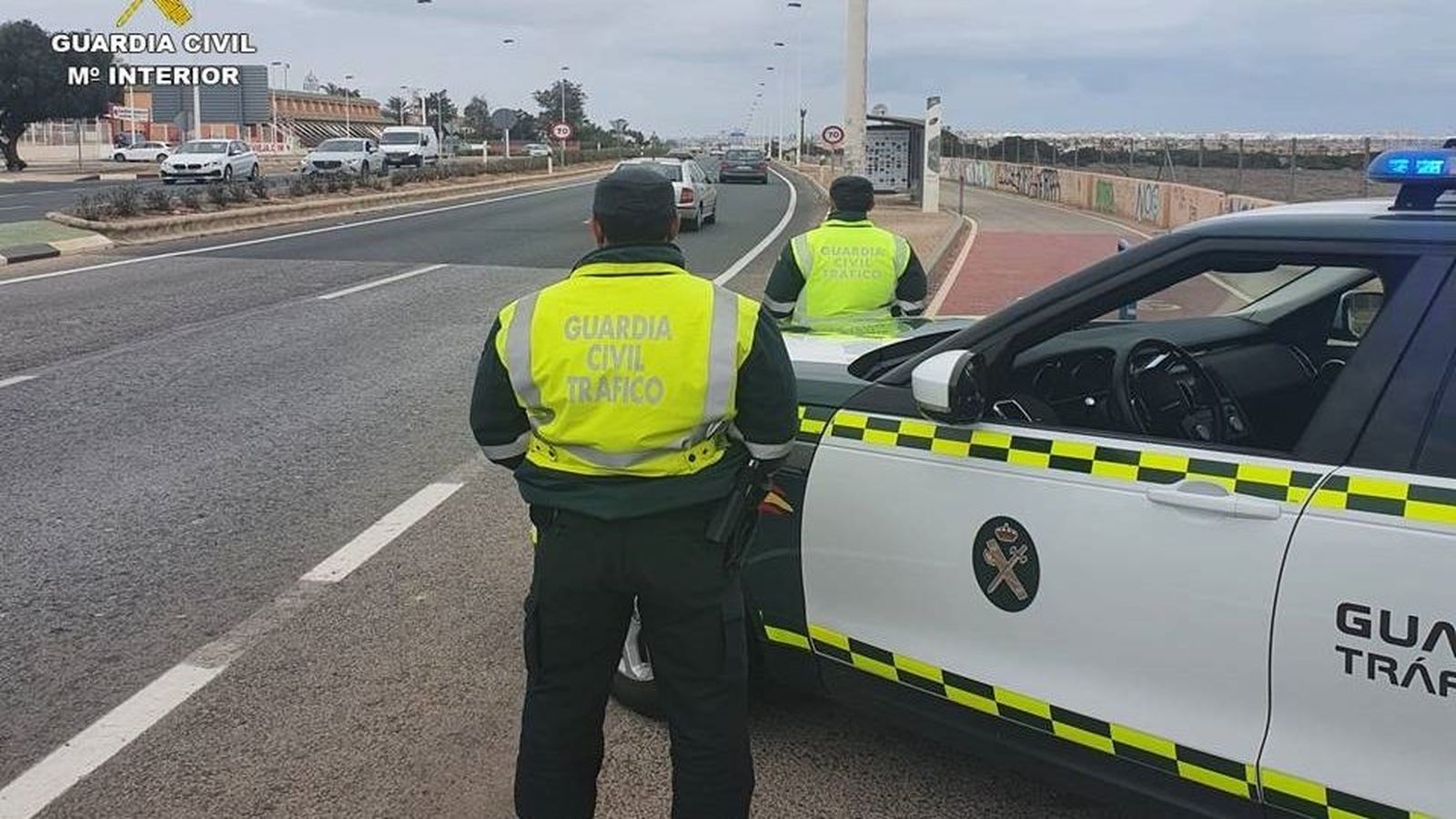 Imatge d'arxiu d'un control de la Guàrdia Civil de Torrevella