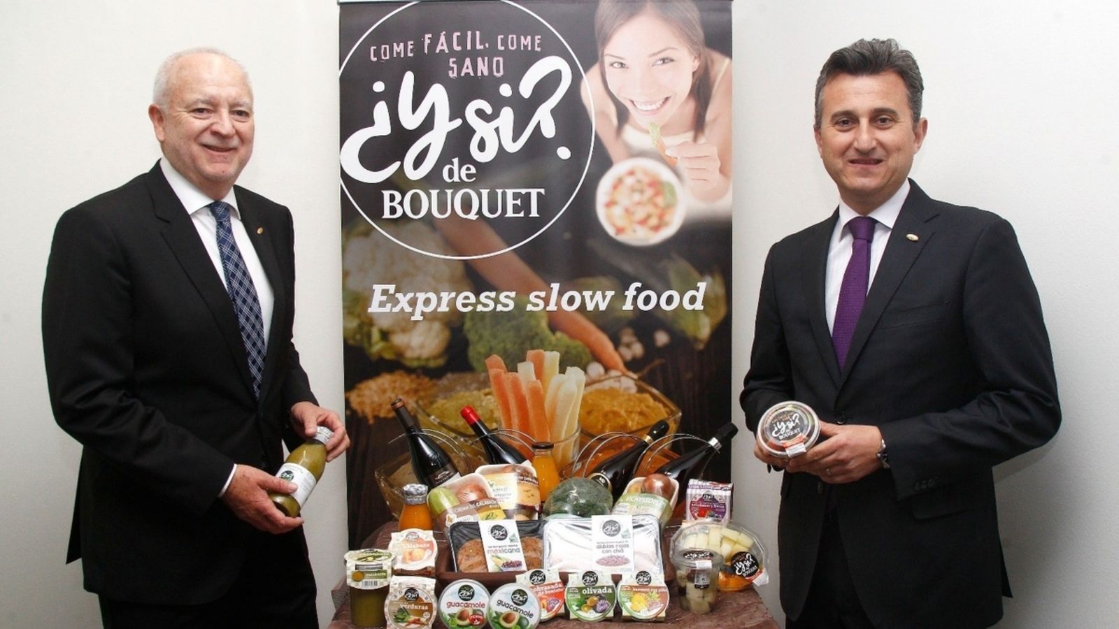 El president d’Anecoop, Alejandro Monzón, i el director general de la cooperativa, Joan Mir, han celebrat l'Assemblea General de socis