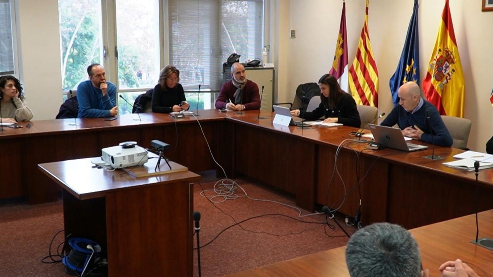 La CHX es reuneix amb setze alcaldes dels municipis afectats
