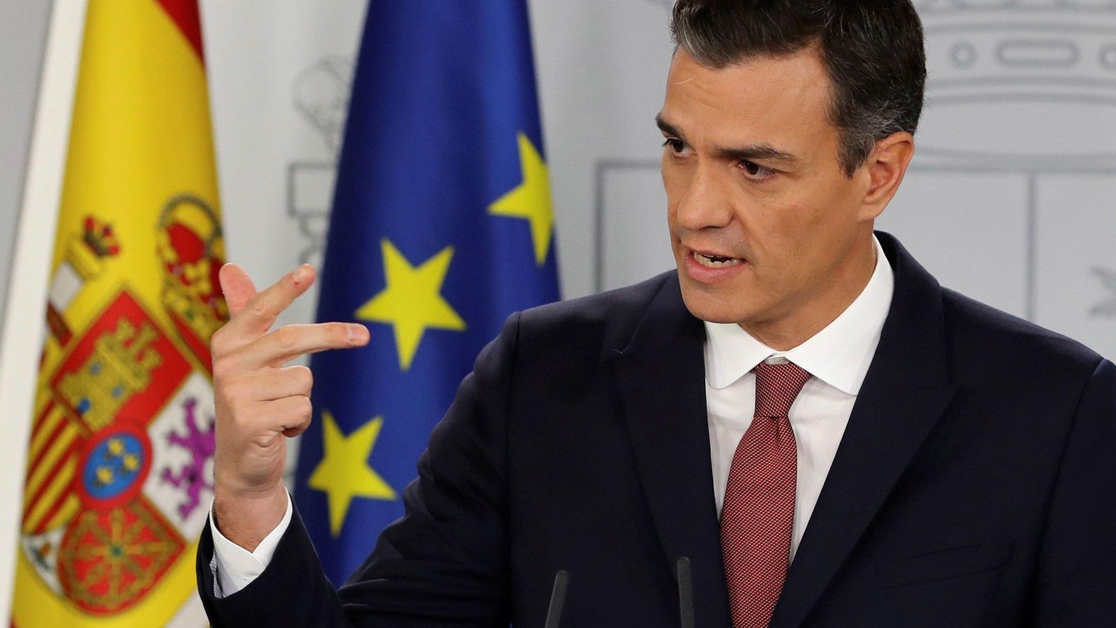 El president del govern espanyol, Pedro Sánchez, en una imatge d'arxiu El president del govern espanyol, Pedro Sánchez, en una imatge d'arxiu
