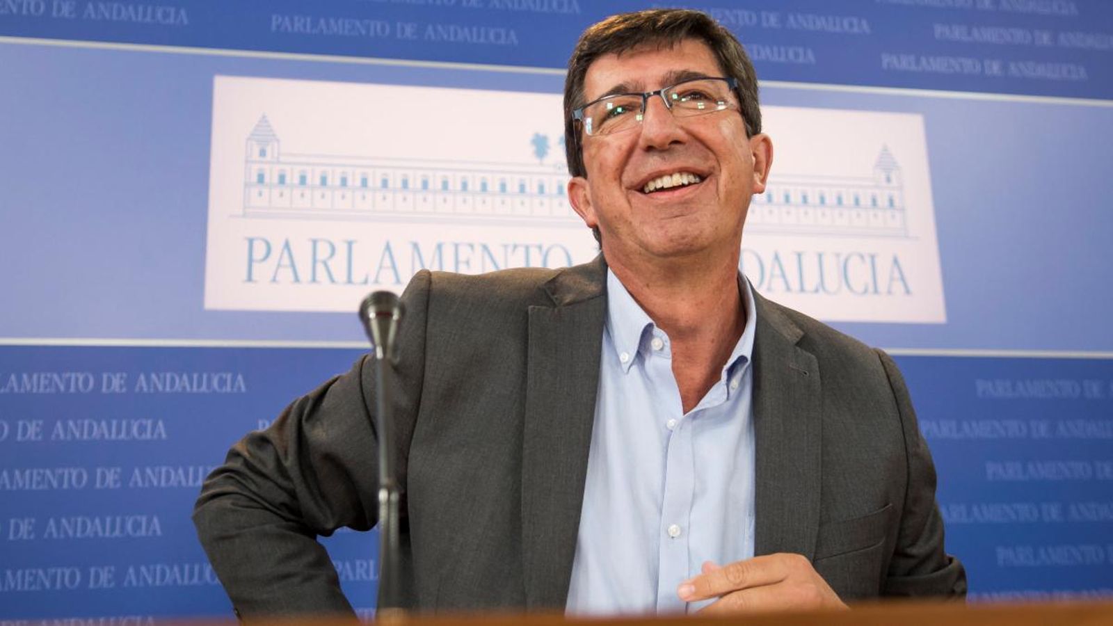 Juan Marín, president i portaveu de Ciutadans al parlament andalús