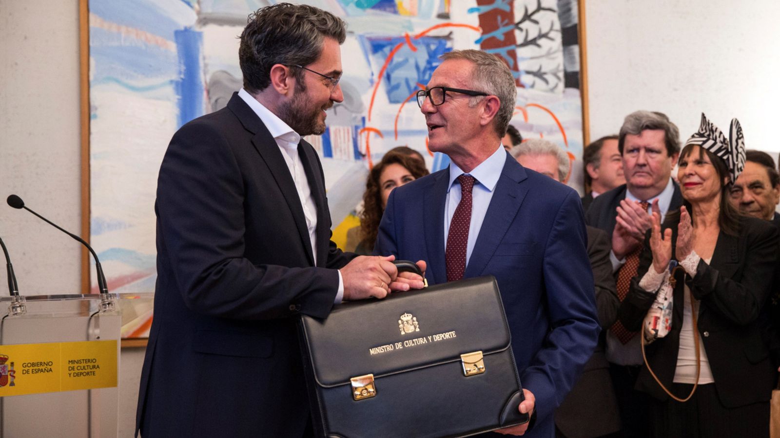 Guirao ha rebut la cartera de ministre de Cultura de mans de Màxim Huerta